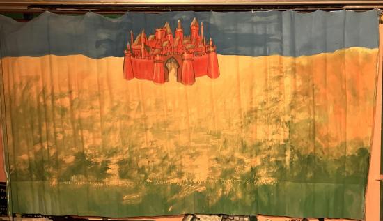 Désert au château rouge